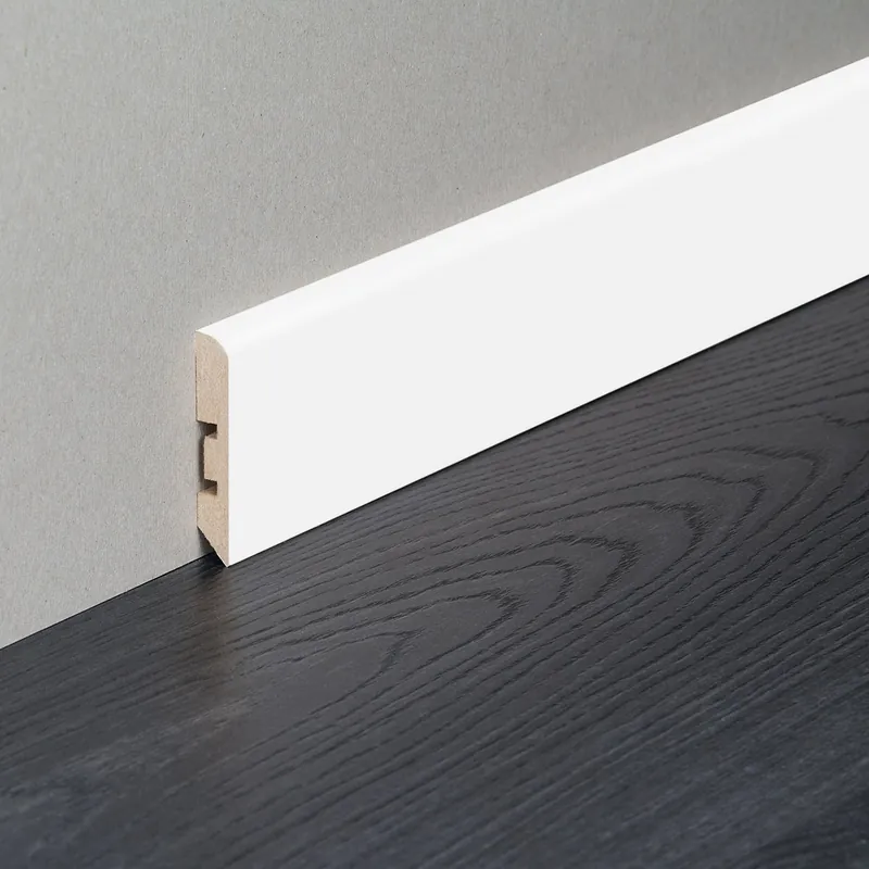 Kosche Innenwinkel | Für Sockelleiste 77759 10 x 58 mm MDF Uni Weiß Schlicht Klassisch Neu Im Sortiment