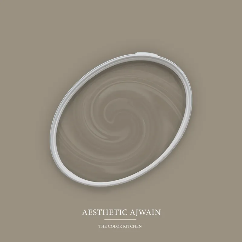 Beliebt Wandfarbe Taupe matt | The Color Kitchen Aesthetic Ajwain | Exklusive Innendispersion Hohe Deckkraft