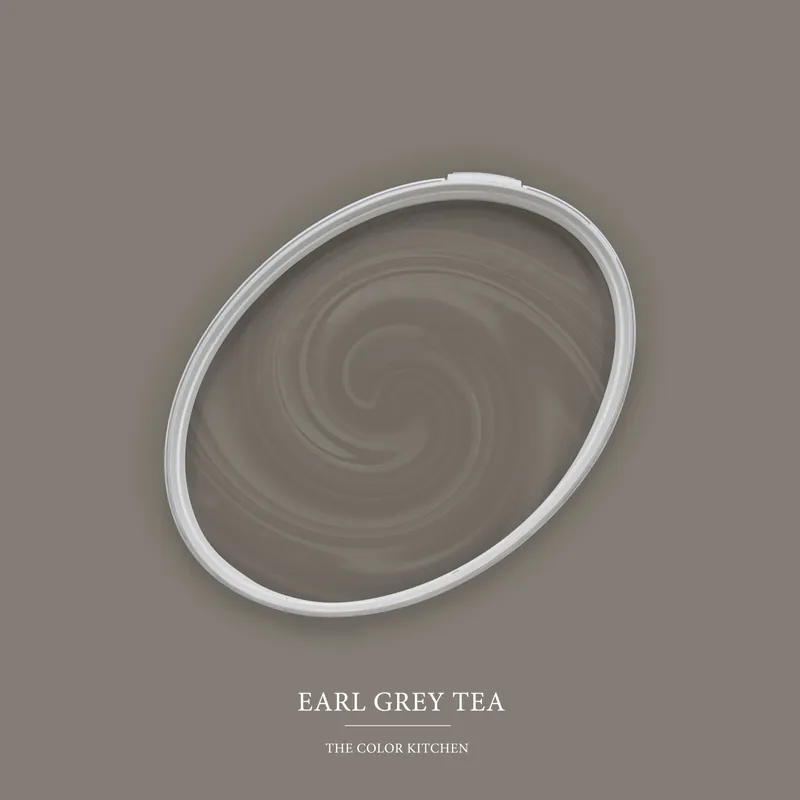 Wochenendangebot Wandfarbe Taupe matt | The Color Kitchen Earl Grey Tea | Exklusive Innendispersion Hohe Deckkraft