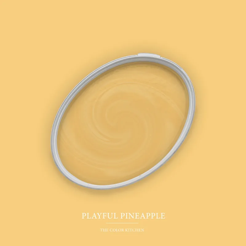 Jetzt Bestellen Wandfarbe Gelb matt | The Color Kitchen Playful Pineapple | Exklusive Innendispersion Hohe Deckkraft
