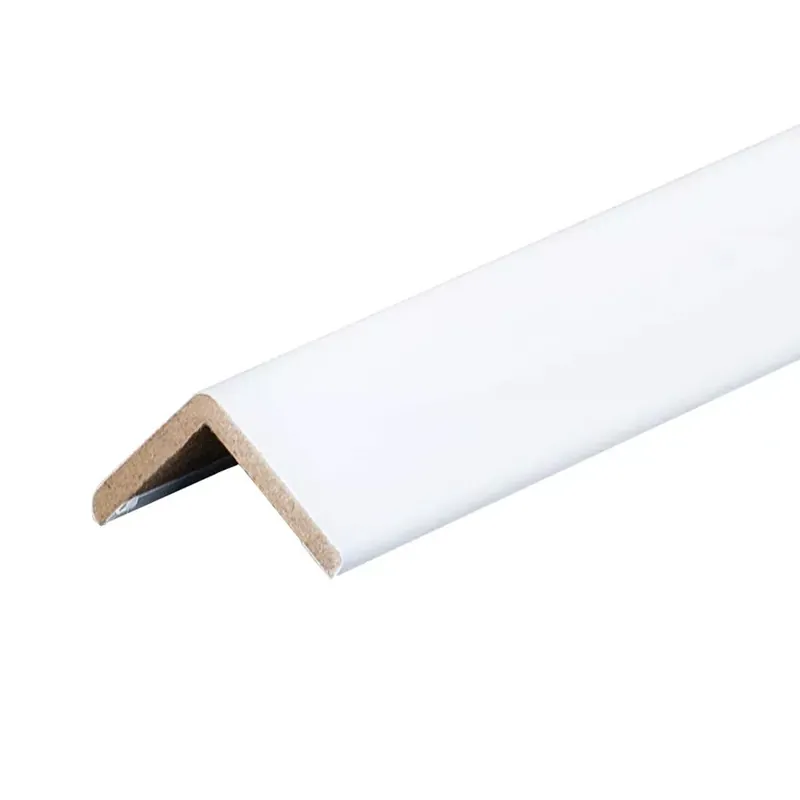 Preis Gesenkt Kosche | Kantenschutz Tapetenleiste | MDF | 8912 | 28 x 28 x 2600 mm | Weiß | Eckschutz