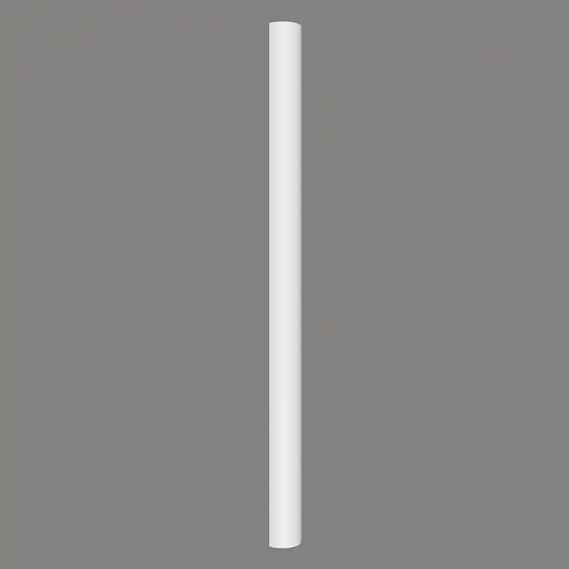 Online Kaufen Mardom Halbsäule C4001H Profoam 180 x 90 x 2430 mm Weiß für Hauptkapitell und Fußteil