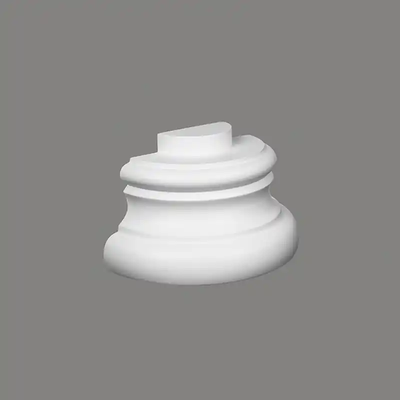 Top-Preis Mardom Halbsäulen Fußteil C5001-4H Profoam 280 x 140 x 150 mm Weiß für Halbsäule und Halbkapitell