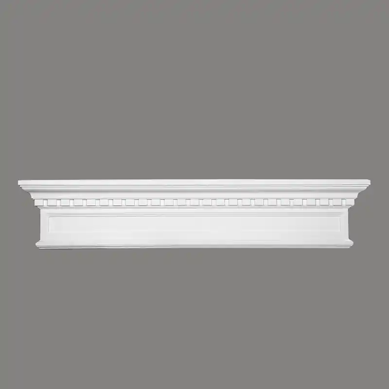 Mardom Zierelement Türaufsatz D2531 Profoam 250 x 90 x 1240 mm Weiß Türabschluss Expressversand