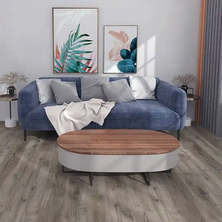 Check One Vinylboden 2464 Terpe 1220 x 182 x 5 mm Klick Vinyl Holzoptik Eiche Braun Meistverkauft