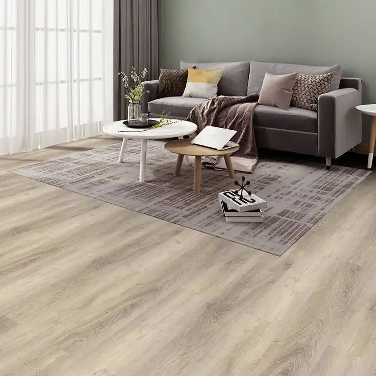 Wochenendangebot Check One Vinylboden 2466 Wickrath 1220 x 182 x 5 mm Klick Vinyl Holzoptik Eiche Hellbraun