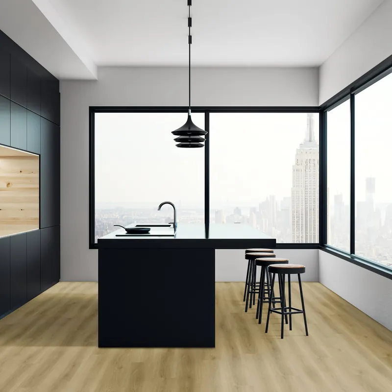 Check expert Vinylboden 2511E Albera 1520 x 238 x 2.5 mm Klebe Vinyl Holzoptik Eiche Braun Neue Ware