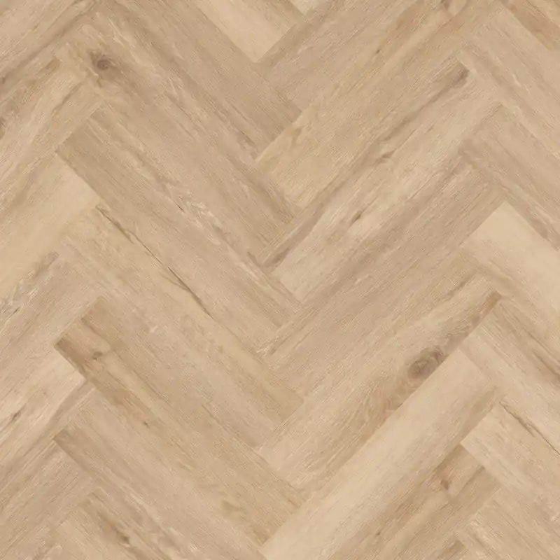 Vinylboden LEGNAR Herringbone Tuscon Eiche 592 x 148 x 4.5 mm Klickvinyl Braun NKL33 Preisknaller