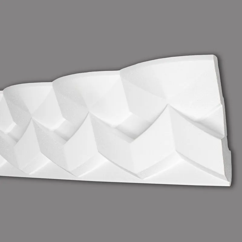 Highlight Marbet Stuckleisten Innen- oder Außenwinkel | Für Deckenleiste B-41 Polystyrol Weiß