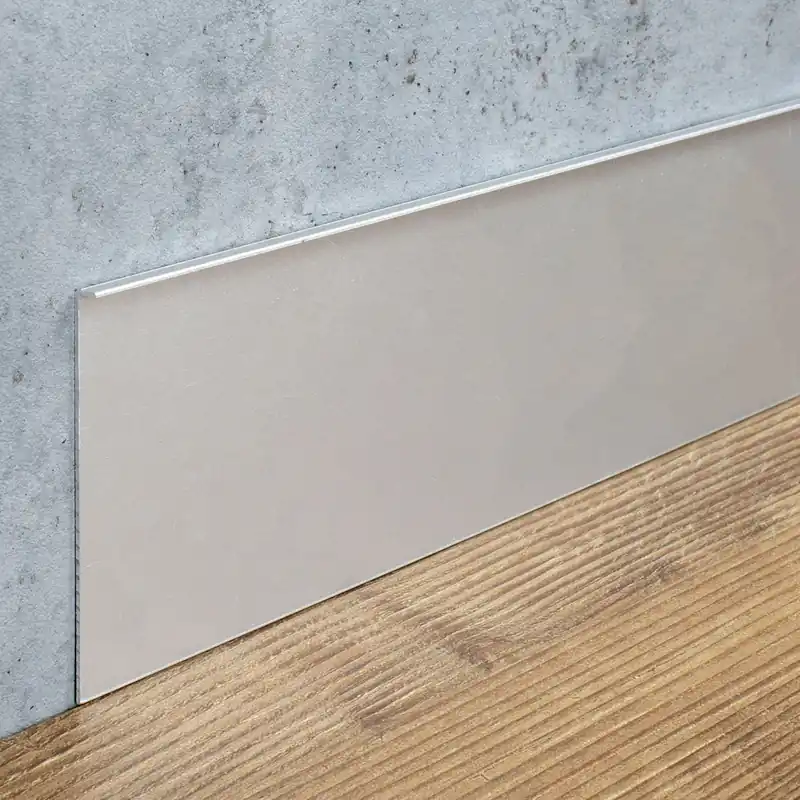 Auer Sockelleiste Metall H 40 - 100 mm B 4 - 11 mm Sockelleiste Aluminium Wasserfest Meistverkauft