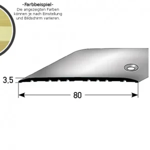 Angebot PROVISTON Übergangsprofil Höhe 3.5 mm Breite 80 mm Übergangsschiene Aluminium