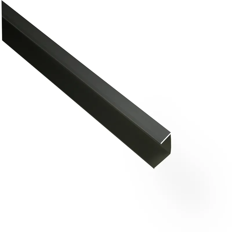 ALU Seitenabschluss U Profil für 26 mm Terrassendielen Kovalex Begrenztes Angebot