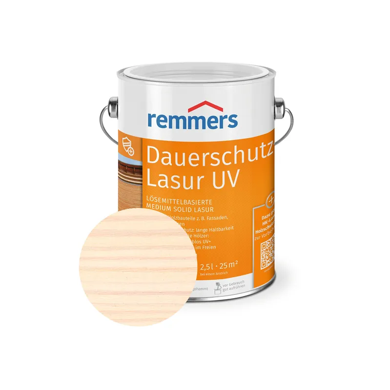 Begrenztes Angebot Remmers Dauerschutz-Lasur UV | UV Schutz | Lösemittel | Holz im Freien | kostenfreie Lieferung
