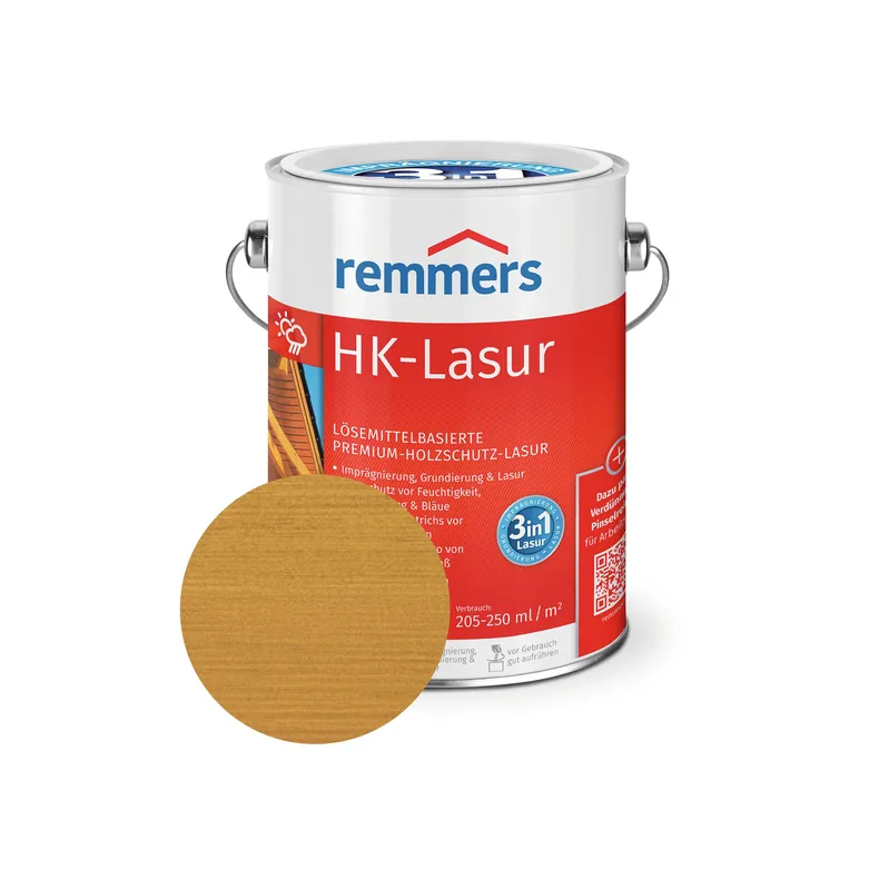 Remmers HK-Lasur | Premium-Holzschutz | Lösemittelbasis | Feuchteschutz | kostenfreie Lieferung Günstig