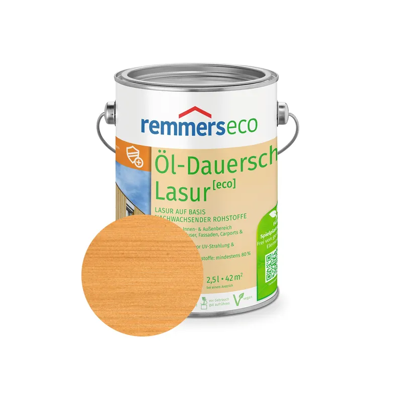 Remmers Öl-Dauerschutz-Lasur [eco] | Wasserbasiert | nachwachsende Rohstoffe | kostenfreie Lieferung Mega-Angebot