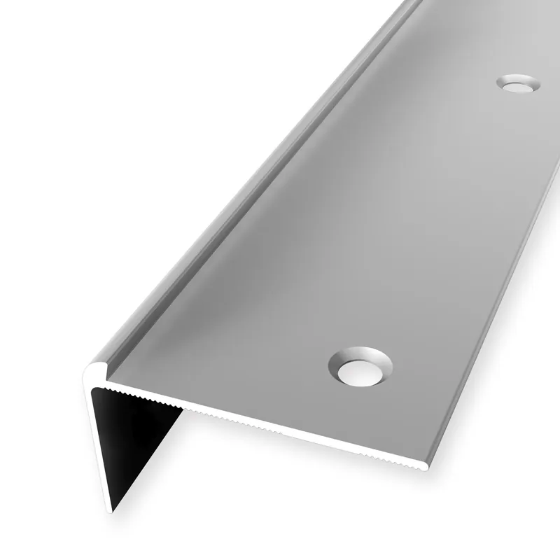 Schneller Versand Treppenkantenprofil 44 x 48 mm Aluminium Winkelprofil Versenkt Gebohrt versch. Varianten Küberit