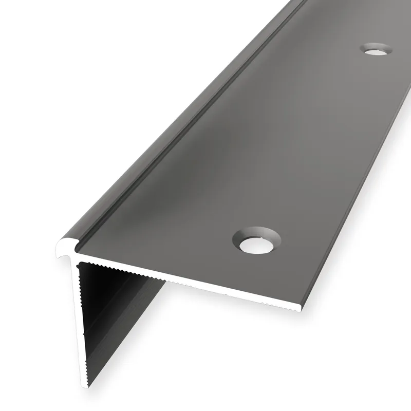 Neu Im Sortiment Treppenkantenprofil 29 x 39 mm Aluminium Winkelprofil Glatt Versenkt Gebohrt Küberit