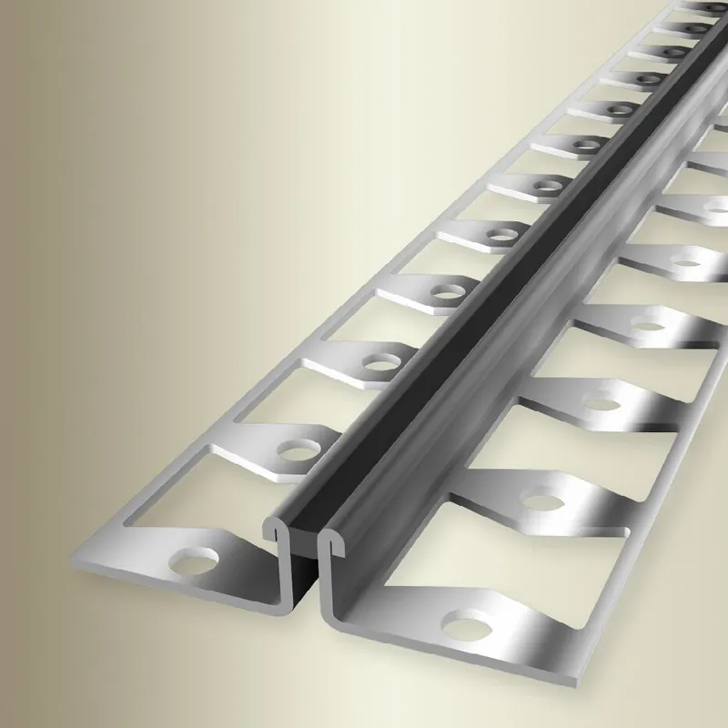 Markenware Küberit Dehnungsfugen- & Fliesenprofile 51 x 2500 mm Einfasshöhe 8 - 10.3 mm Alu eloxiert