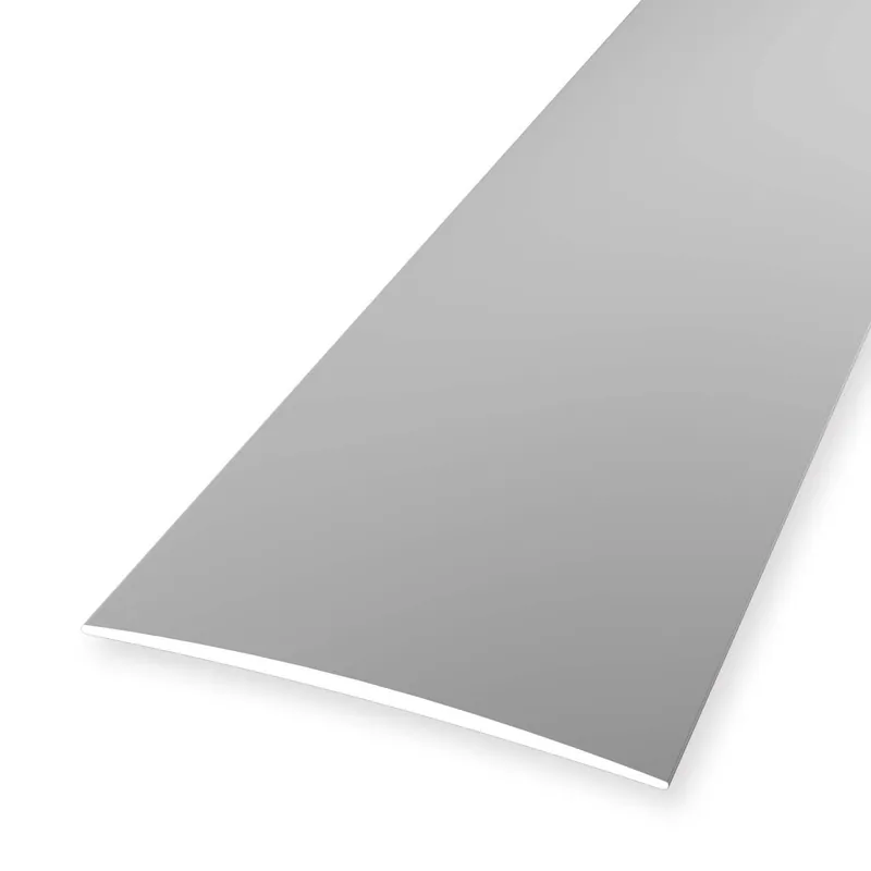 Übergangsschiene 5 x 60 x 2700 mm Aluminium Übergangsprofil Glatt Silber Küberit Echt