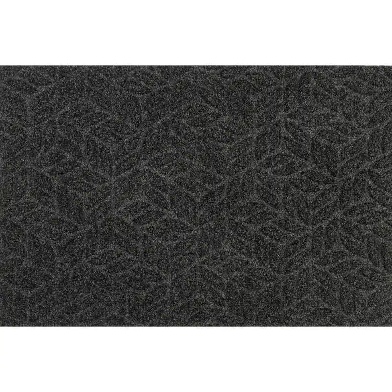Schmutzfangmatte Outdoor Leaves Dark Grey 90 x 60 cm wetterfeste Fussmatte waschbar wash+dry DUNE Bestseller