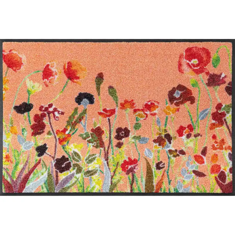 Fussmatte Wildflowers Schmutzfangmatte waschbar versch. Größen wash+dry Design Preis Gesenkt
