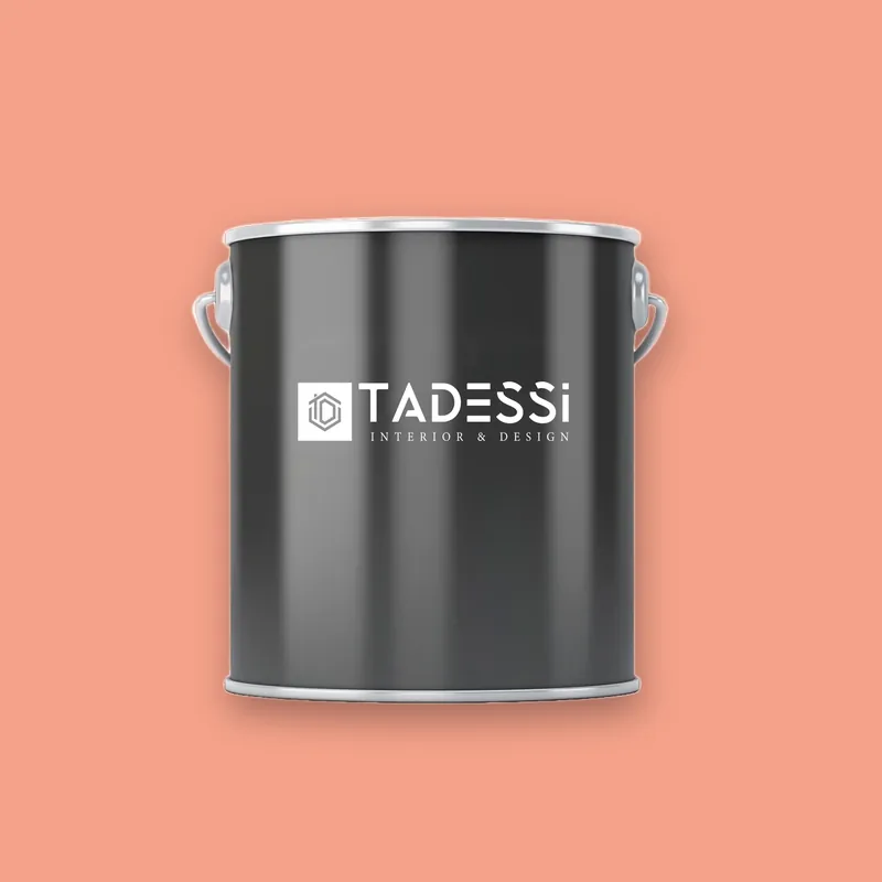 Aktuell TADESSI Wall Select Wandfarbe Rosa - Apricose dunkel - Hochwertige Innenfarbe - Intensive Farbkraft