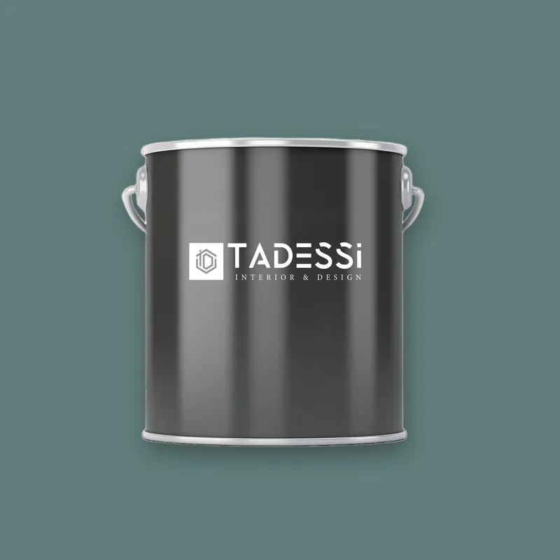 Angebot TADESSI Wall Select Wandfarbe Grün - Fichtengrün - Hochwertige Innenfarbe - Intensive Farbkraft