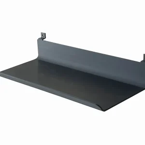 Ablage für Akustikpaneele 319 x 150 x 61.5 mm Metall Schwarz | Neuhofer Markenware