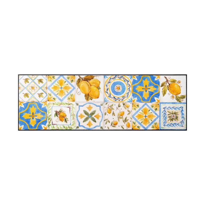 Garantierte Lieferung Fußmatte Fruchtfrische 180 x 60 cm Schmutzfangmatte waschbar Floornovo Trend Design