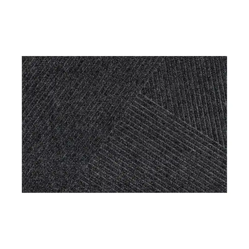 Fußmatte Graphitlinie 90 x 60 cm Schmutzfangmatte waschbar Floornovo Minimal Design Preisreduziert