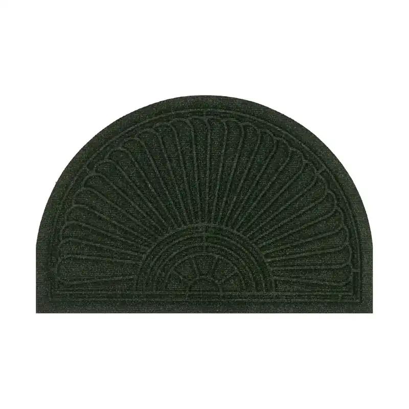 Fußmatte Mondschein Grün 85 x 55 cm Schmutzfangmatte waschbar Floornovo Minimal Design Super-Preis