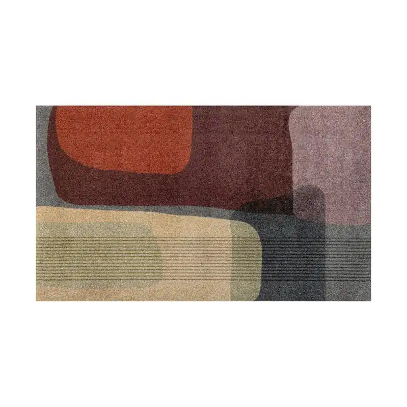 Fußmatte Paradiesgarten Schmutzfangmatte waschbar verschiedene Größen Floornovo Trend Design Direkt Vom Hersteller