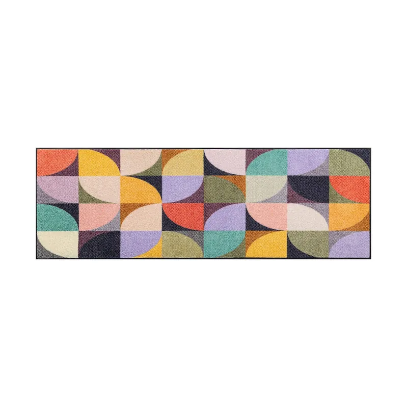 Fußmatte Farbenspiel Schmutzfangmatte waschbar verschiedene Größen Floornovo Trend Design Schneller Versand