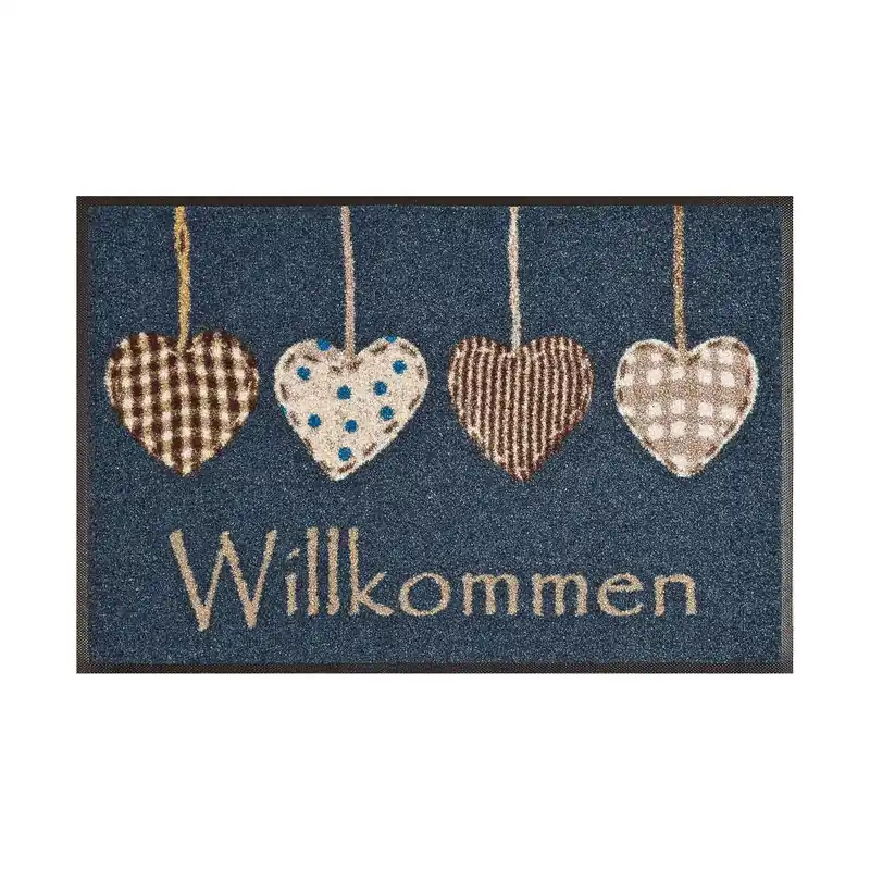 Fußmatte Romantikstil Schmutzfangmatte waschbar verschiedene Größen Floornovo Trend Design Meistverkauft