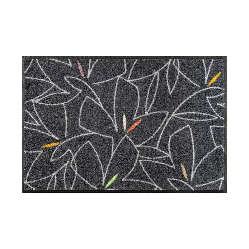 Fußmatte Strukturspiel Schmutzfangmatte waschbar verschiedene Größen Floornovo Trend Design Direkt Vom Hersteller
