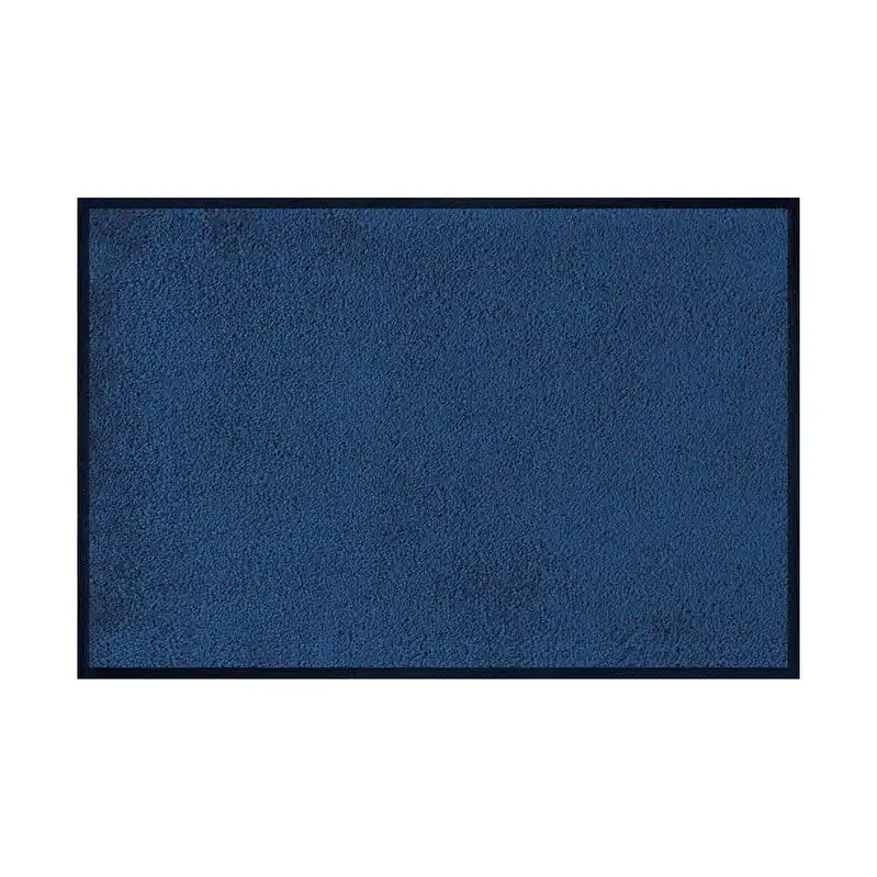 Fußmatte Ozeanblau Schmutzfangmatte waschbar verschiedene Größen Floornovo Classic Decor & Uni Color Markenware