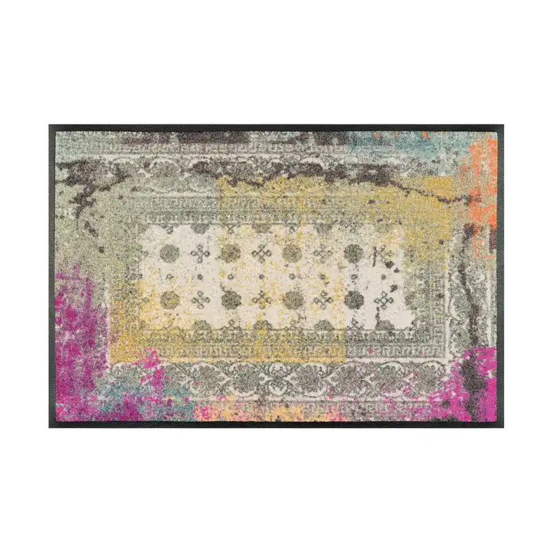 Fußmatte Rosenhauch Schmutzfangmatte waschbar verschiedene Größen Floornovo Trend Design Neuheit