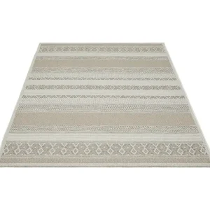 In- & Outdoor Teppich Grau versch. Größen - rechteckig für die Terrasse - FLOORNOVO Günstig
