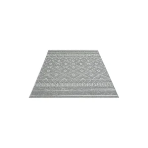 Echt In- & Outdoor Teppich Grau versch. Größen - rechteckig für die Terrasse - FLOORNOVO