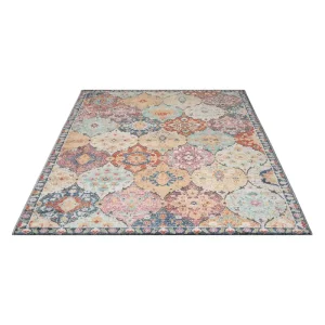 In- & Outdoor Teppich Mehrfarbig versch. Größen - rechteckig für die Terrasse - FLOORNOVO Heißes Angebot