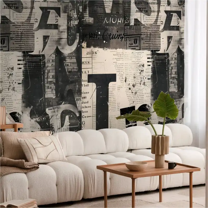 Preisreduziert Fototapete 791444 Creme Vintage Abtrakt CosmoLiving by Cosmopolitan A.S. Creation