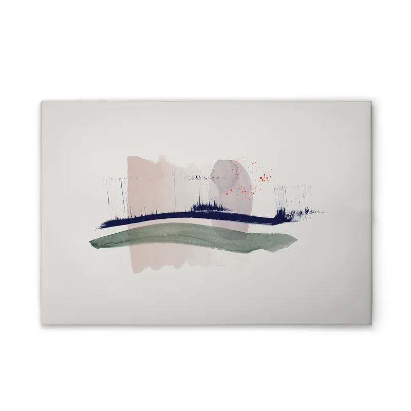 Tadessi Leinwandbild Abstrakte Kunst - 45 x 30 cm - M1-No.51191 - Keilrahmen in Bunt Weiß Saisonangebot