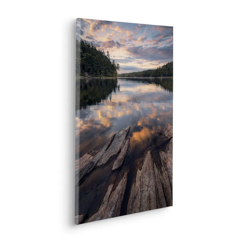 Sofort Bestellen Komar Leinwandbild Swedish Structures - 60 x 40 cm - Keilrahmenbild - Modern
