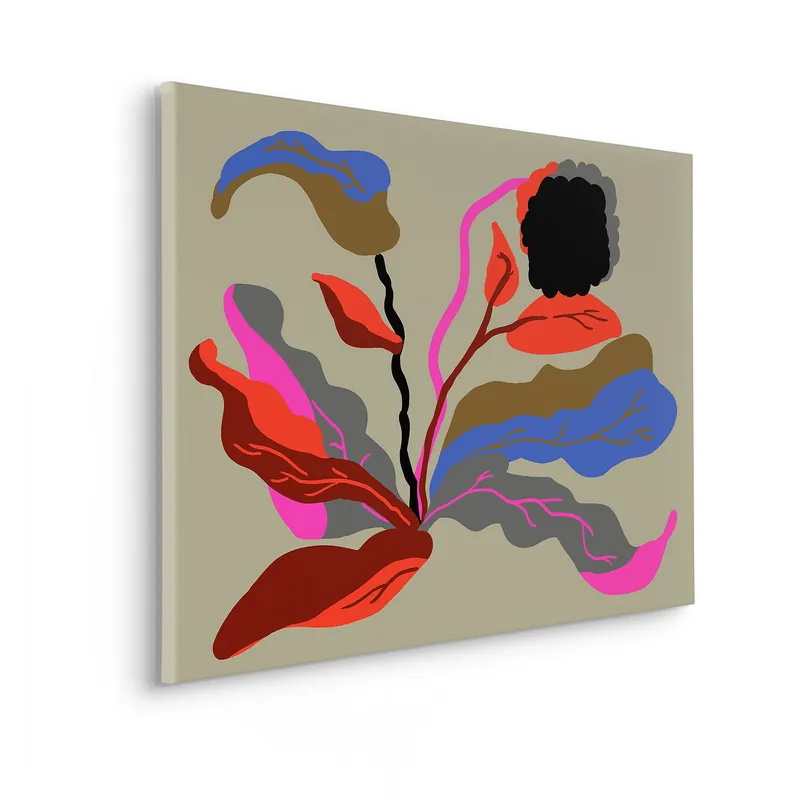 Komar Leinwandbild Flirt - 90 x 60 cm - Keilrahmenbild - Minimalistisch Modern Schnäppchen