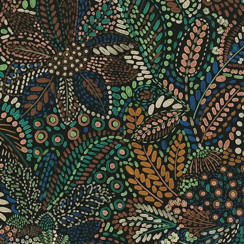 Beliebt Vliestapete 780252 Blau Blumen Floral Cuba II A.S. Creation