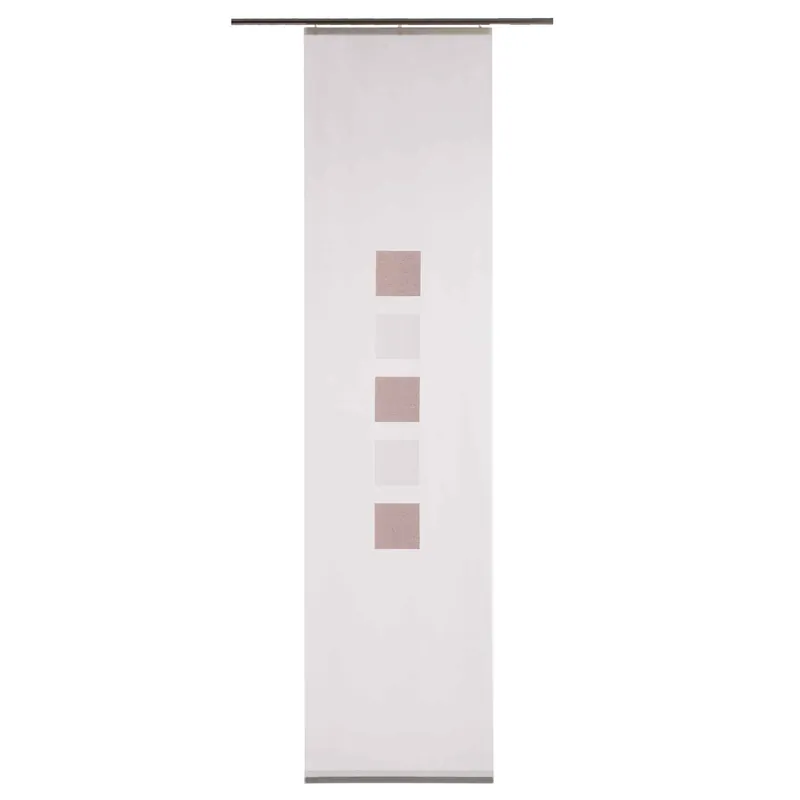 Meistverkauft Schiebegardine Silvano G3-No.2 | versch. Farben | moderner Flächenvorhang | halbtransparente Gardine