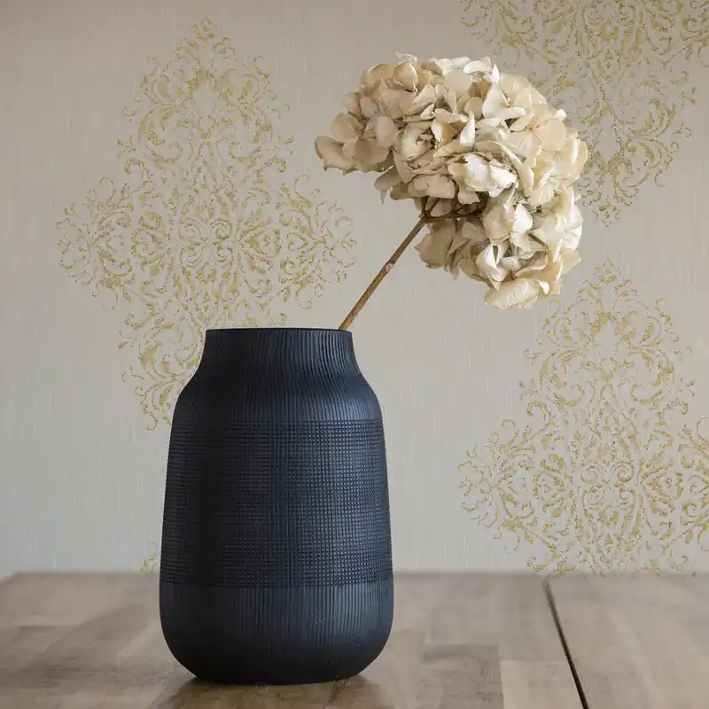 Neu Im Sortiment Tapete Barock Gioele M1-No.2258 | Vliestapete | Creme | Gold | Ornament | Klassik | Barocktapete