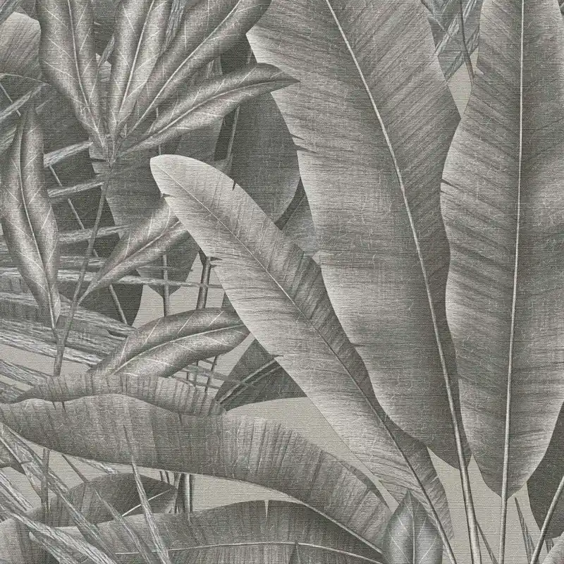 Tapete Camilla Botanical Dschungel M1-No.11128 Vlies Grau Beige Tadessi 10.05 m x 0.53 m Highlight