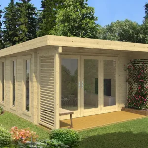 Ferienhaus Exeter 2 ISO mit Terrasse Expressversand