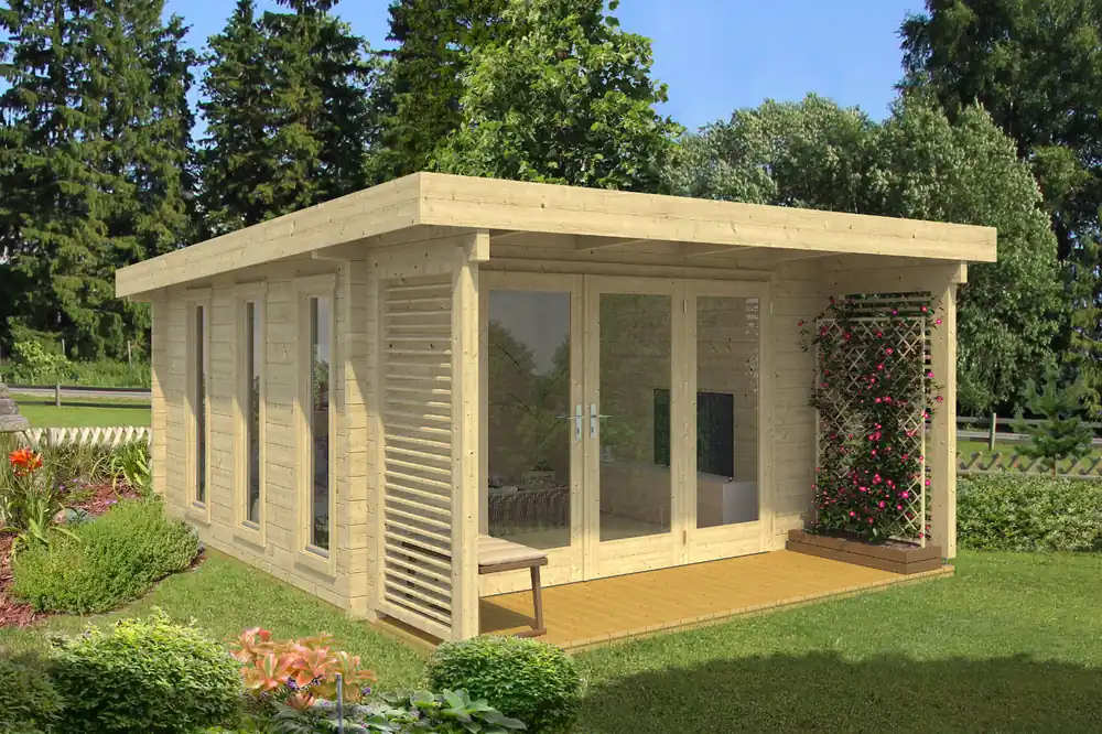 Ferienhaus Exeter 2 ISO mit Terrasse Expressversand